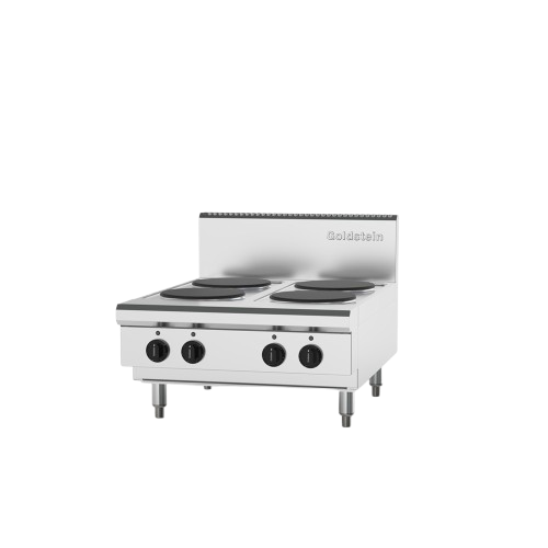 Goldstein PEB4S‑X Electric Cooktop, 4 Solid Plates (Sale)