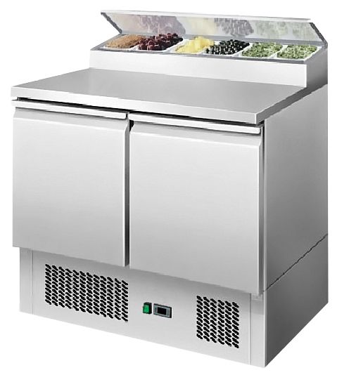 Simco Three Doors Open Top Saladette ESL3853