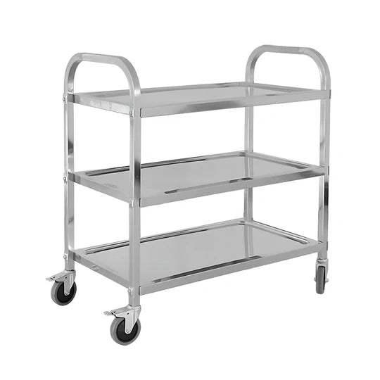 Serving Trolley - S/S - 3 Tiers