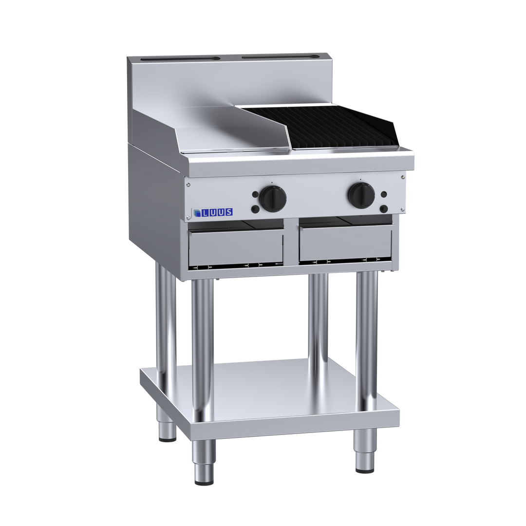 Luus CS-3P3C 300mm Griddle 300mm Chargrill