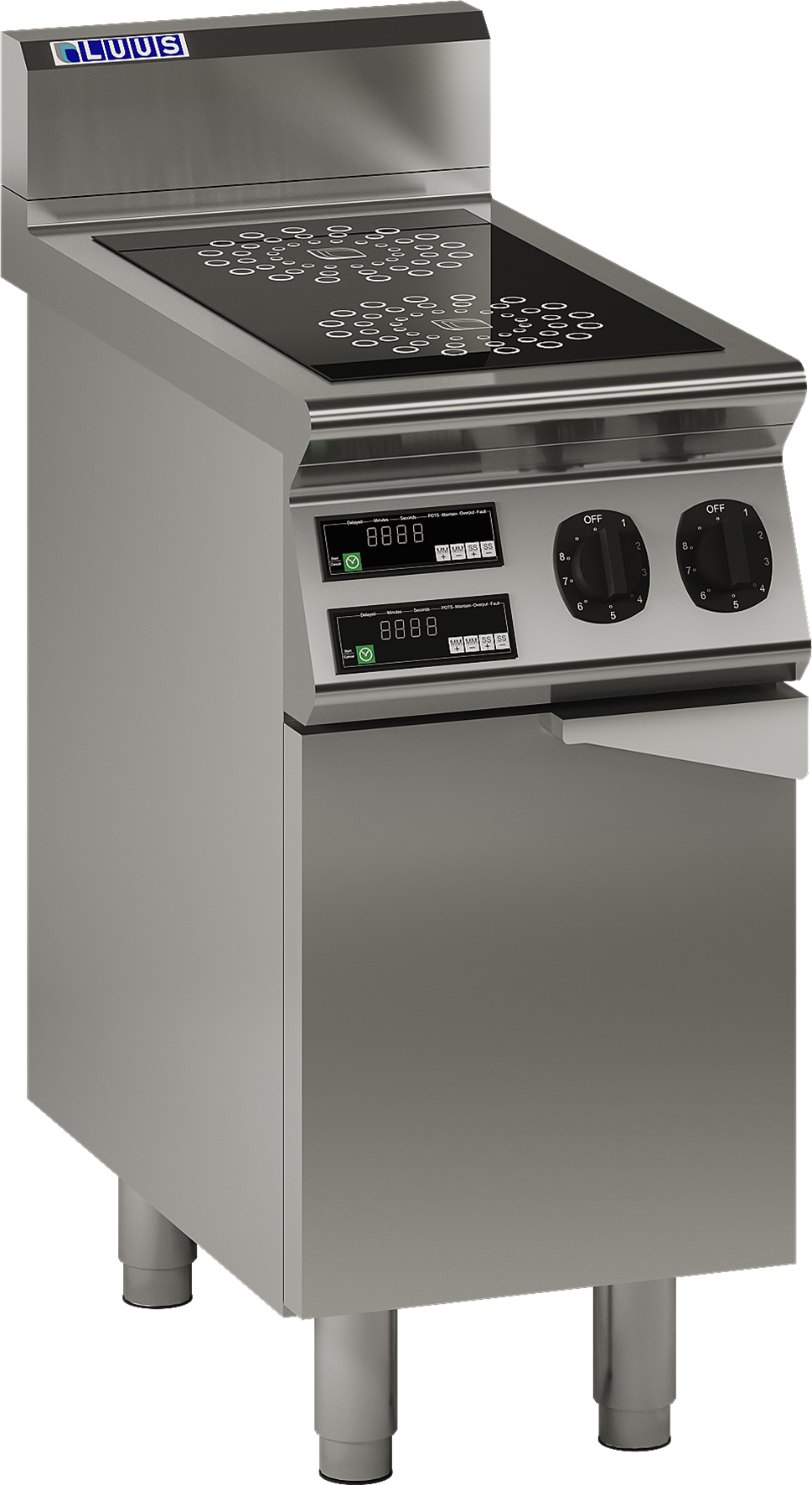 Luus EC7-2B-B 2 Zone Benchtop Induction Cooktop