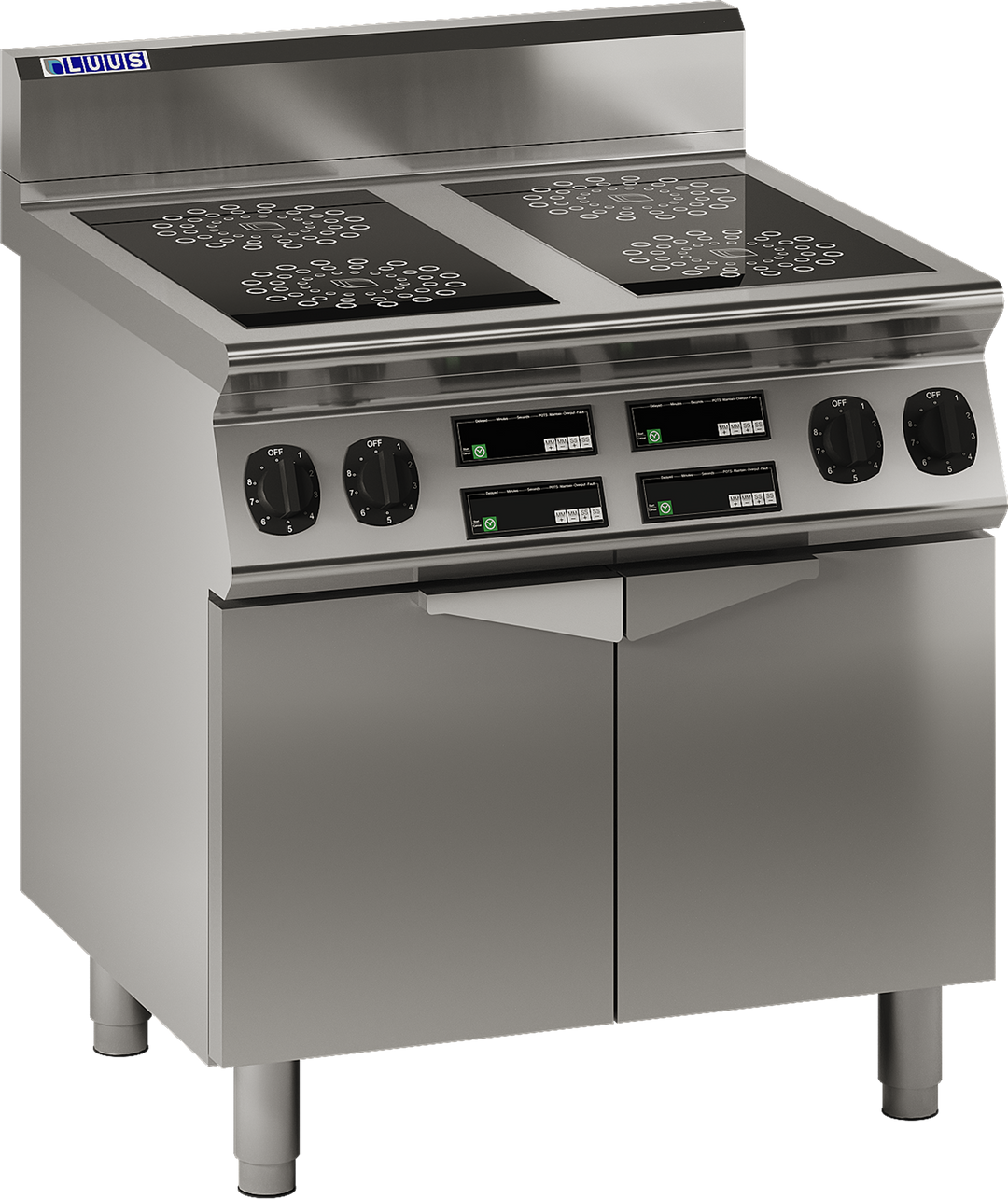 Luus EC7-4B-B 4 Zone Benchtop Induction Cooktop