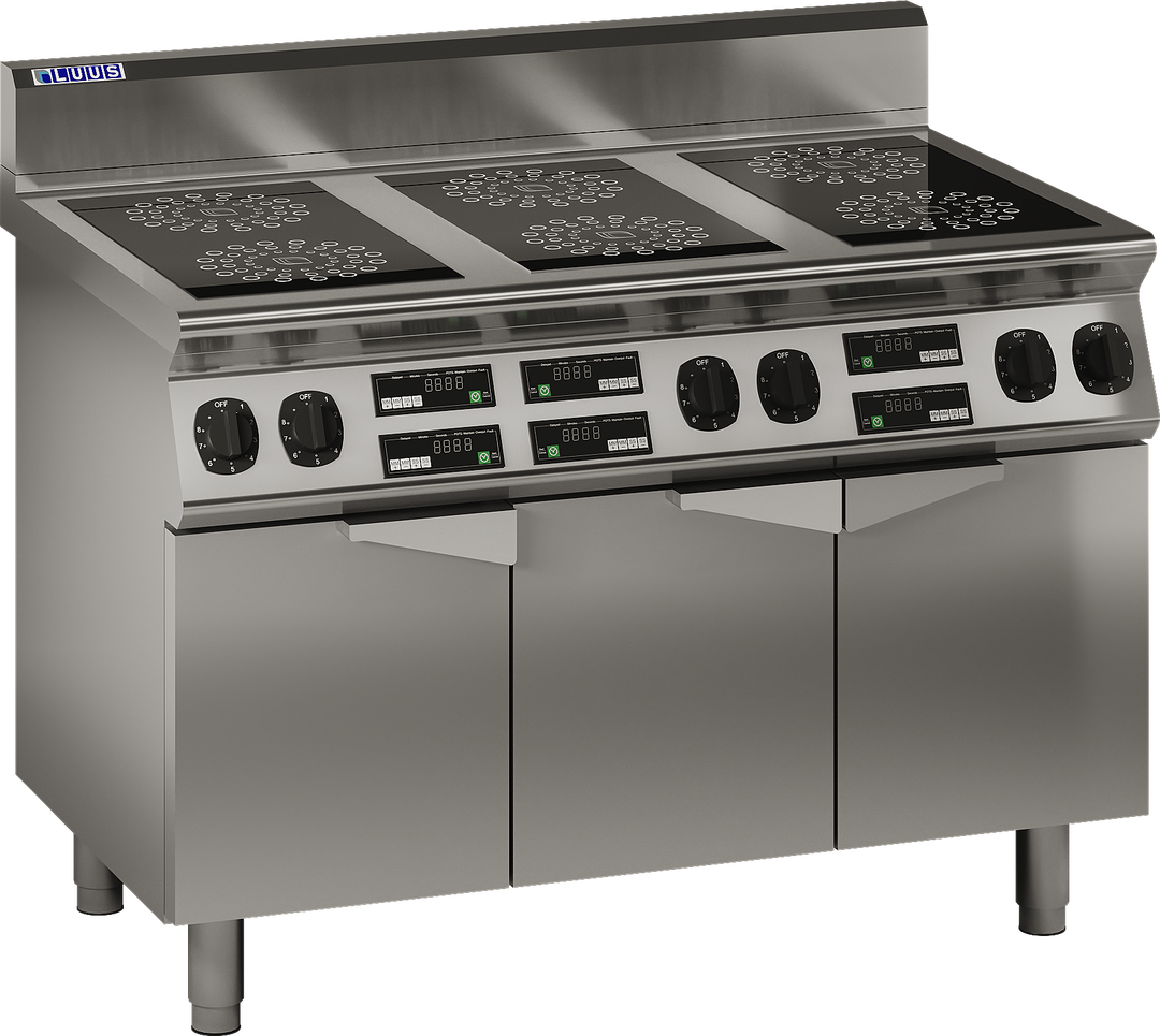 Luus EC7-6B 6 Zone Induction Cooktop