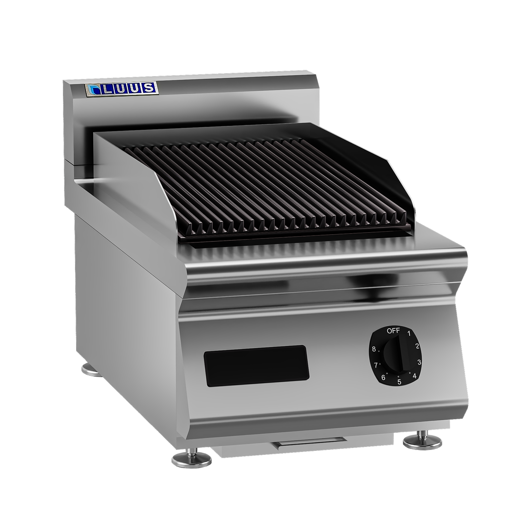 Luus EE7-4C-B 400mm Benchtop Electric Chargrill