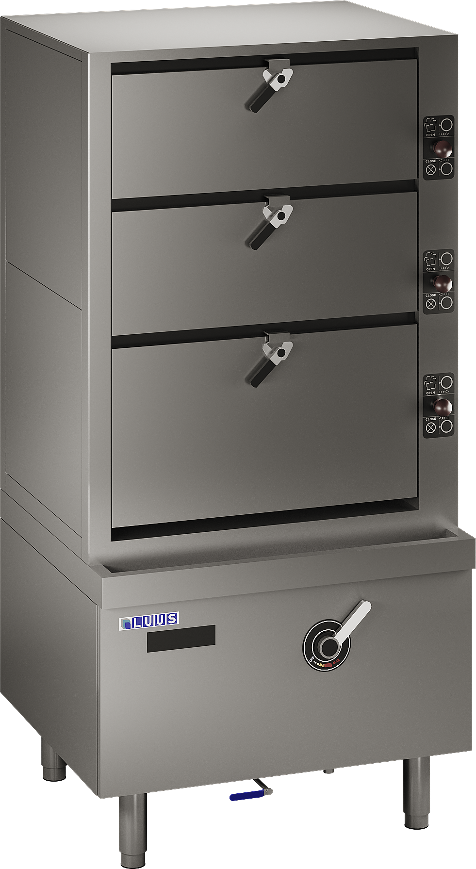 Luus ESC-90 900mm Induction Steam Cabinet