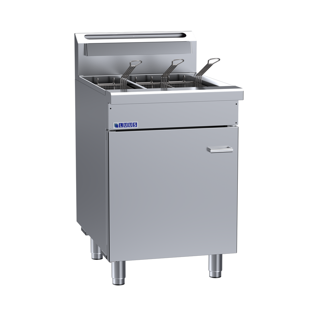 Luus FSV-60 3 Basket Split V-Pan Fryer