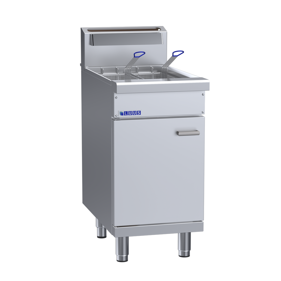 Luus FVG-40 2 Basket Single V-Pan Fryer