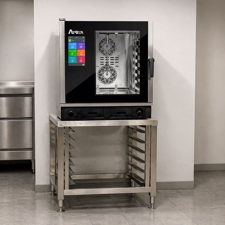 Atosa Electric Combi Oven for Gastronomy Use: 7 x GN 1/1 trays