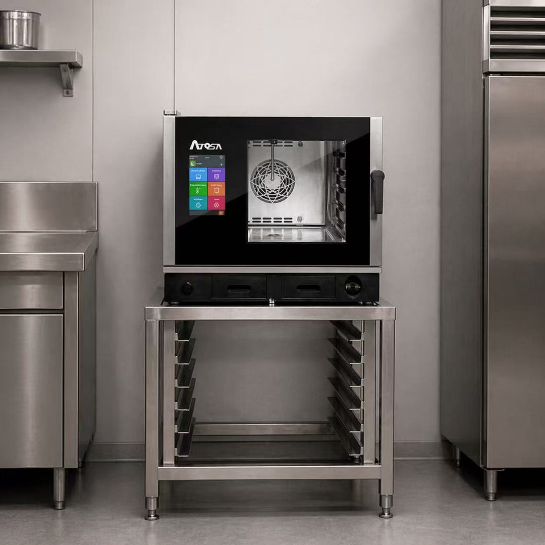Atosa Electric Combi Oven for Gastronomy Use: 5x GN 1/1 trays