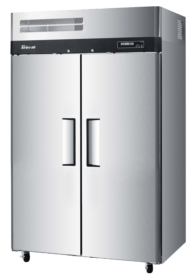 Turbo Air KF45-2-N Top mounted 2 Solid Doors Upright Freezer - KF45-2-N