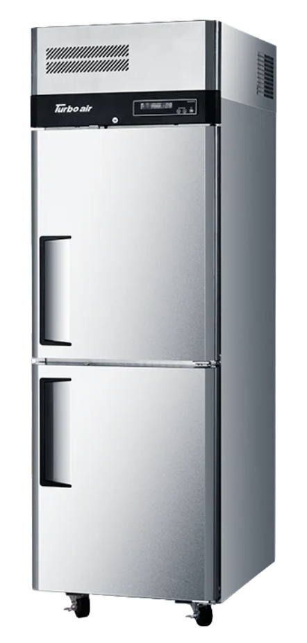 Turbo Air KR25-2-N Top mounted 2 Solid door Upright Fridge - KR25-2-N