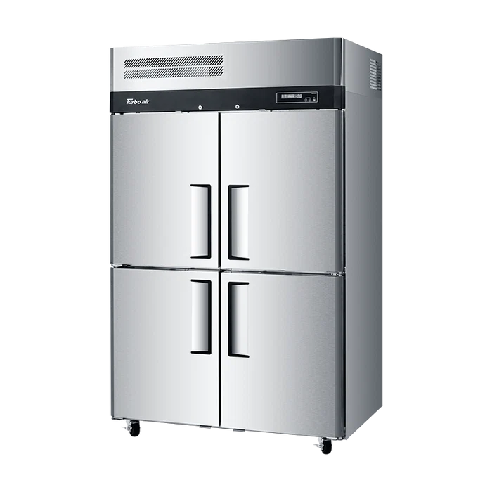 Turbo Air KRF45-4H-N Top Mount 4 Half doors Upright Fridge/Freezer