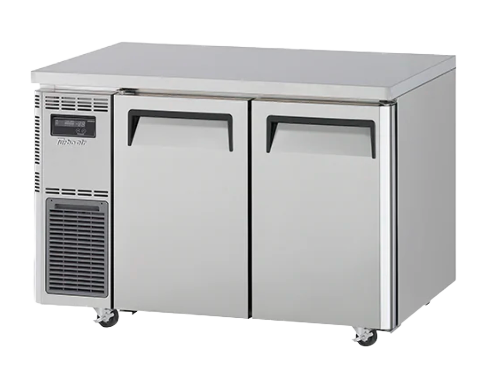 Turbo Air KUR12-2-N Left Motor 2 doors Underbench Fridge - KUR12-2-N