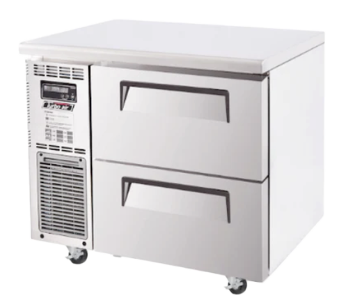 Turbo Air KUR9-2D-2-N Left Motor 2 Drawers Underbench Fridge