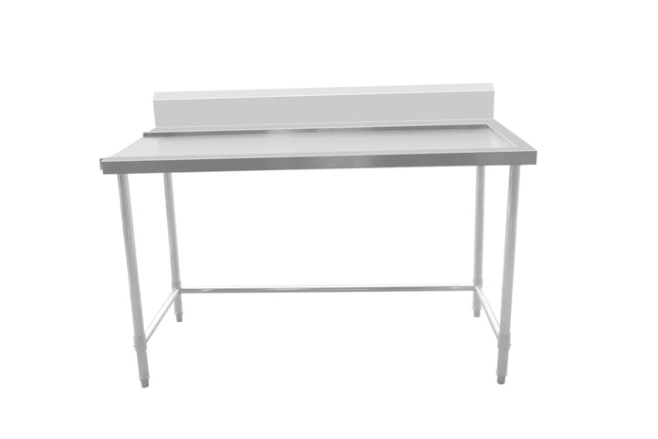 Outlet Bench 750 depth with Splashback & Leg Brace