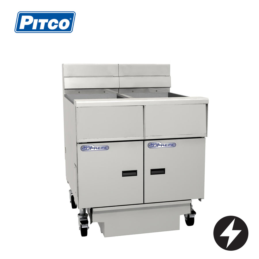 Pitco SE14-2/FD Electric Solstice Fryer | Built-In Filtration