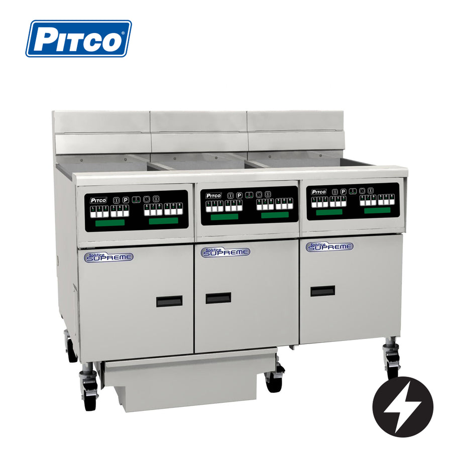 Pitco SE14C-3/FD Electric Solstice Fryer | Built-In Filtration