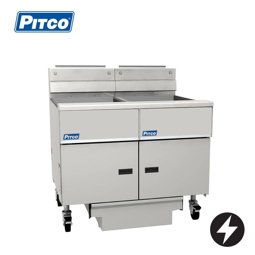 Pitco SE18-2/FD Electric Solstice Fryer | Built-In Filtration