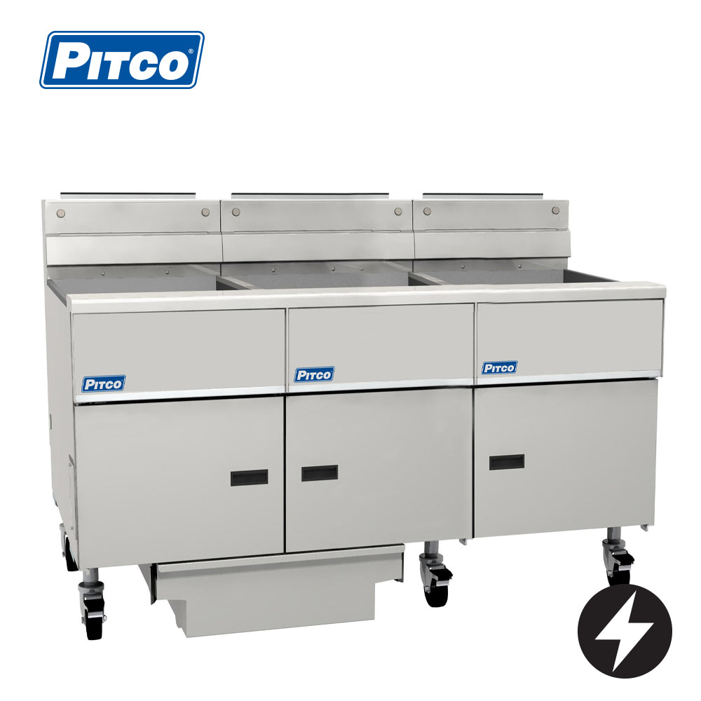 Pitco SE18-3/FD Electric Solstice Fryer | Built-In Filtration
