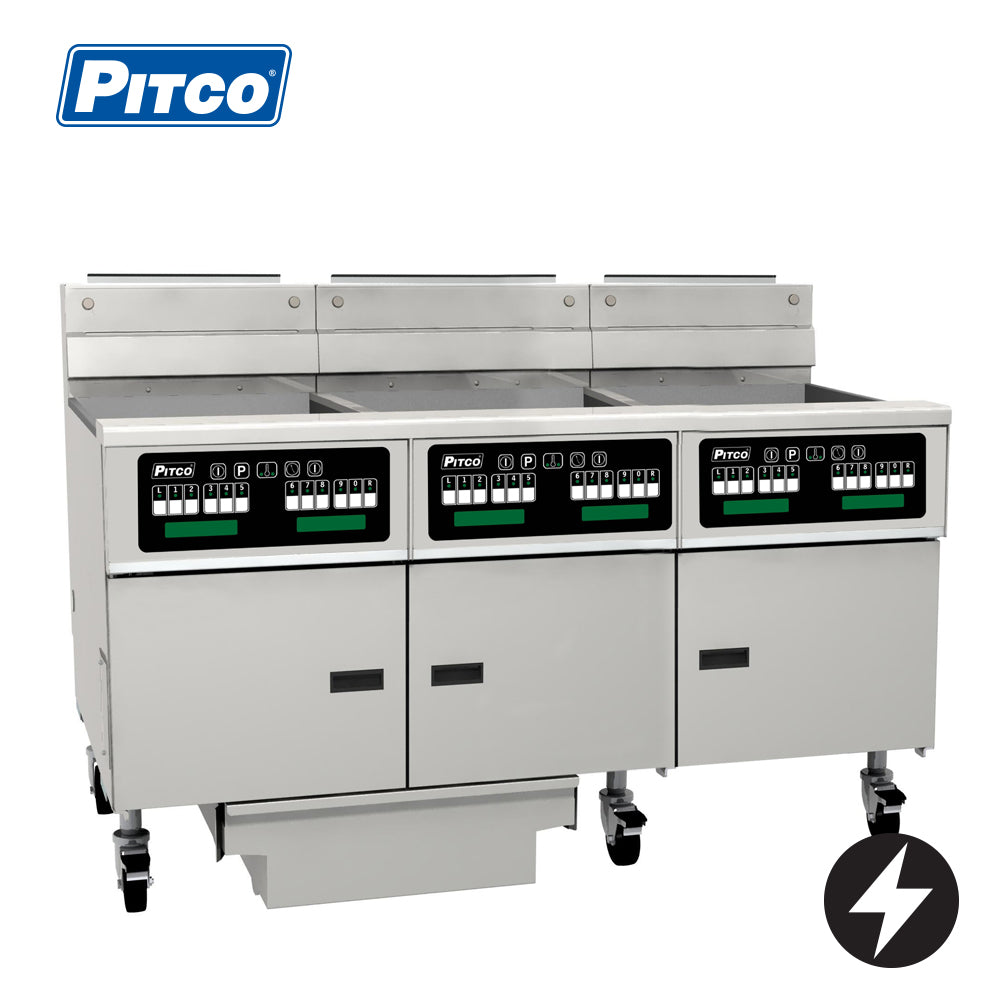 Pitco SE18C-3/FD Electric Solstice Fryer | Built-In Filtration