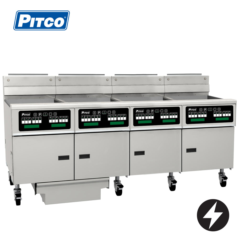 Pitco SE18C-4/FD Electric Solstice Fryer | Built-In Filtration