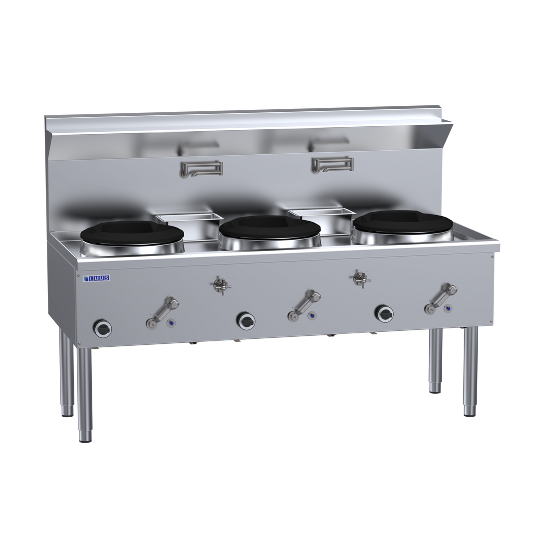 Luus WZ-3C Three Hole Waterless Wok