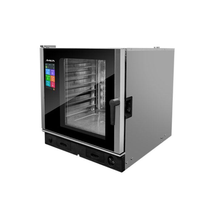 Atosa Electric Combi Oven for Gastronomy Use: 6 x GN 2/1 trays