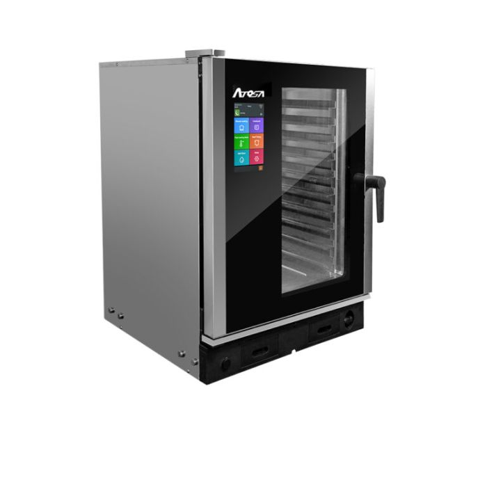 Atosa Electric Combi Oven for Gastronomy Use: 10 x GN 2/1 trays