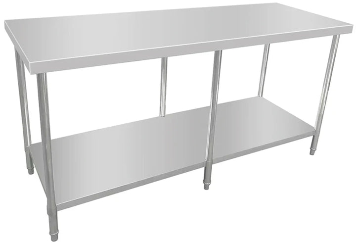 Commercial Grade 304 Stainless Steel Flat Work Bench 800 Deep