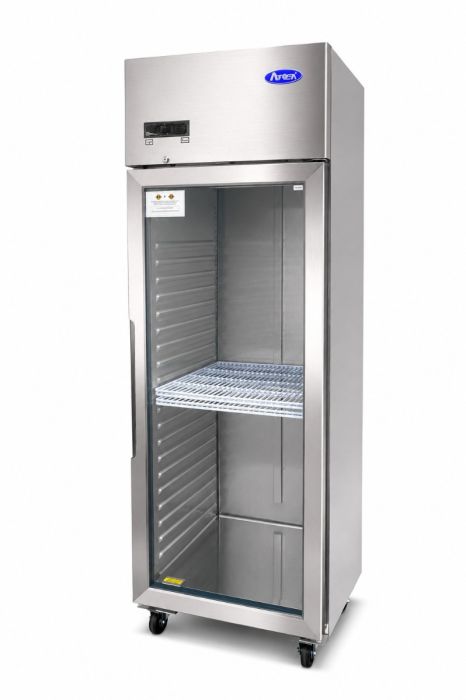 Simco Upright Single Glass Door Fridge JCF40RSGR