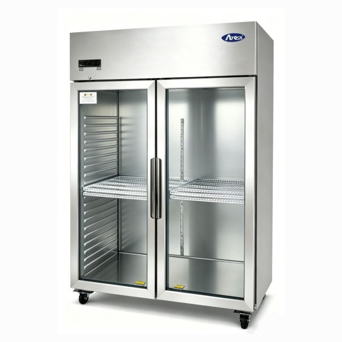 Simco Double Glass Door Freezer JCF80FSGR